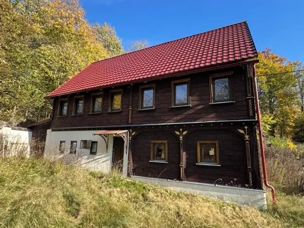 Dražba chaty, Polevsko, 125 m2
