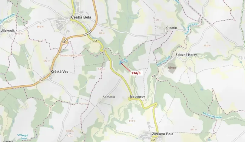 Dražba lesa, Žižkovo Pole, 8330 m2