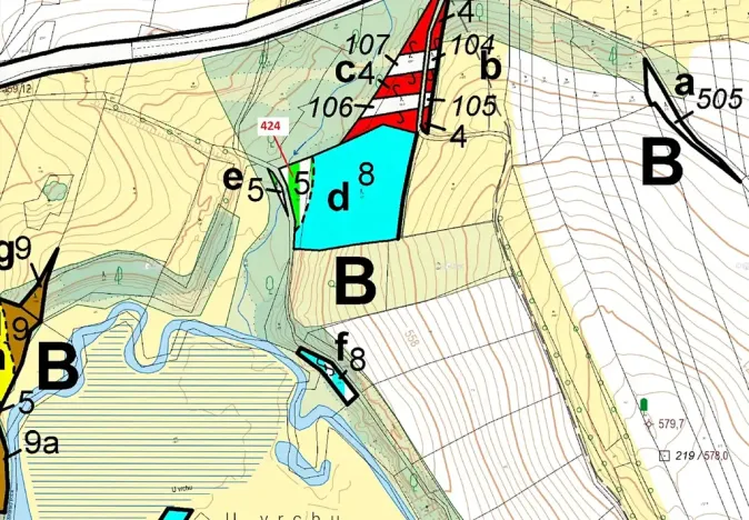 Dražba lesa, Strmilov, 967 m2