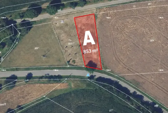 Prodej pozemku pro bydlení, Letovice, 853 m2