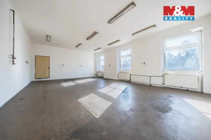 Prodej výrobních prostor, Načeradec, Zámecké náměstí, 1800 m2