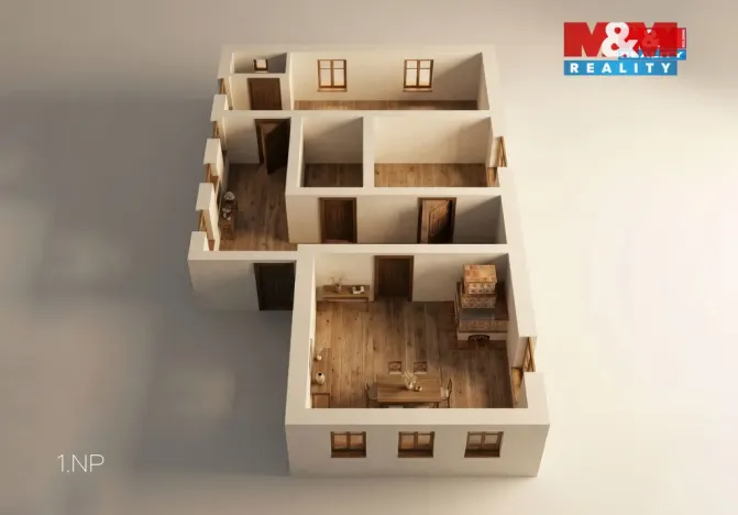 Prodej rodinného domu, Lomnice nad Popelkou - Černá, 100 m2