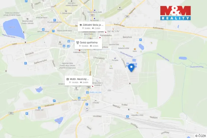 Prodej garáže, Chodov, 18 m2