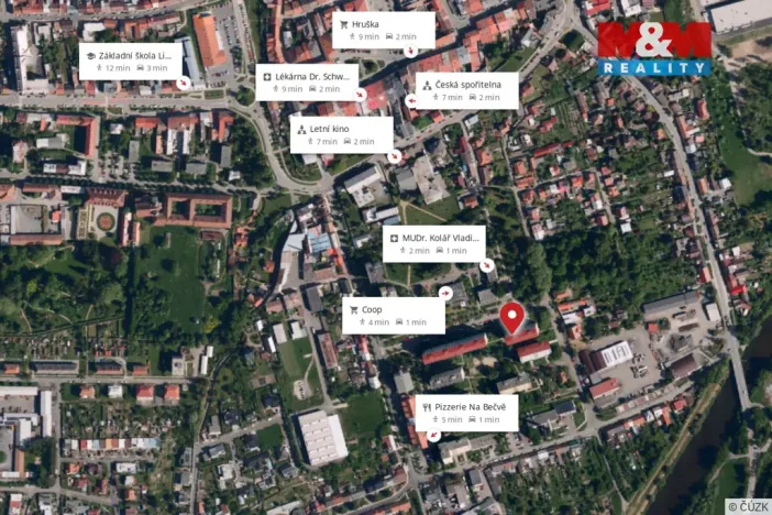 Prodej bytu 3+1, Lipník nad Bečvou - Lipník nad Bečvou I-Město, Zahradní, 62 m2