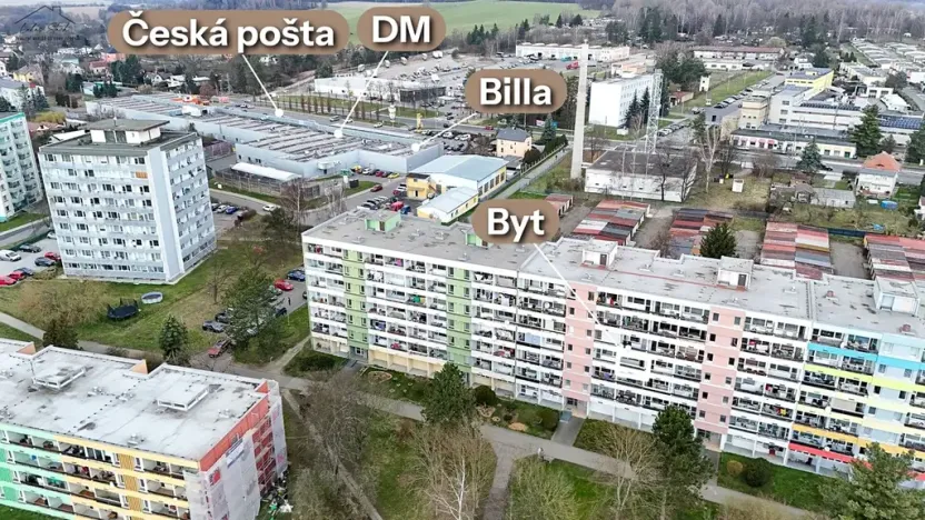 Prodej bytu 3+1, Česká Lípa, Jižní, 71 m2