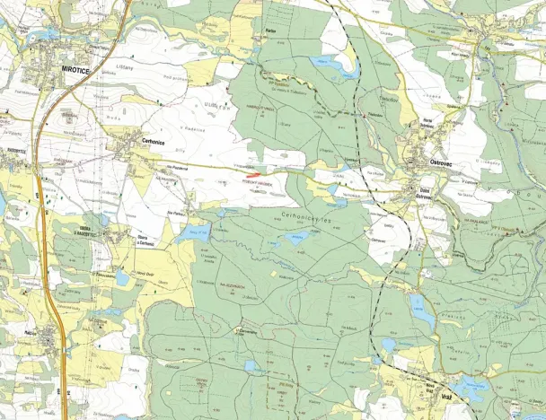 Prodej pole, Cerhonice, 3883 m2