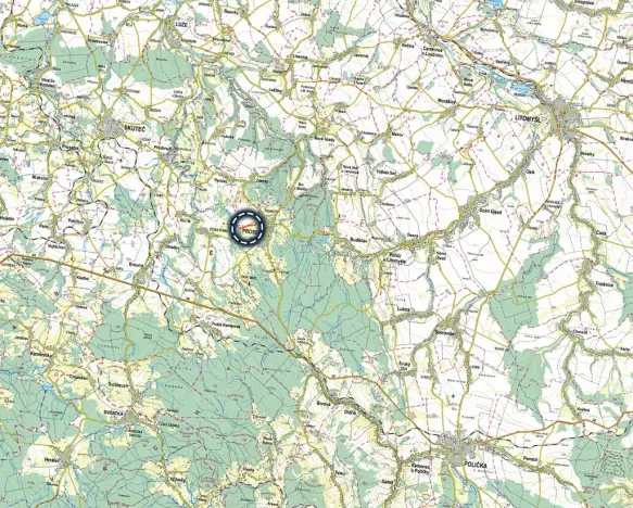 Prodej louky, Proseč, 5877 m2