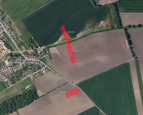 Prodej pole, Rymice, 6596 m2