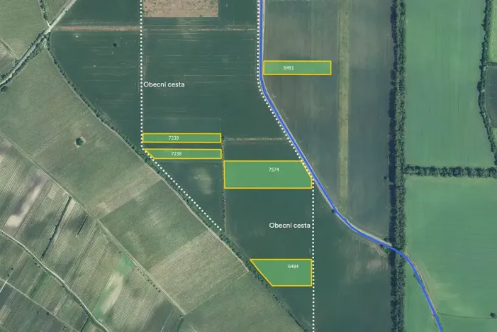 Prodej pole, Dolní Dunajovice, 139332 m2