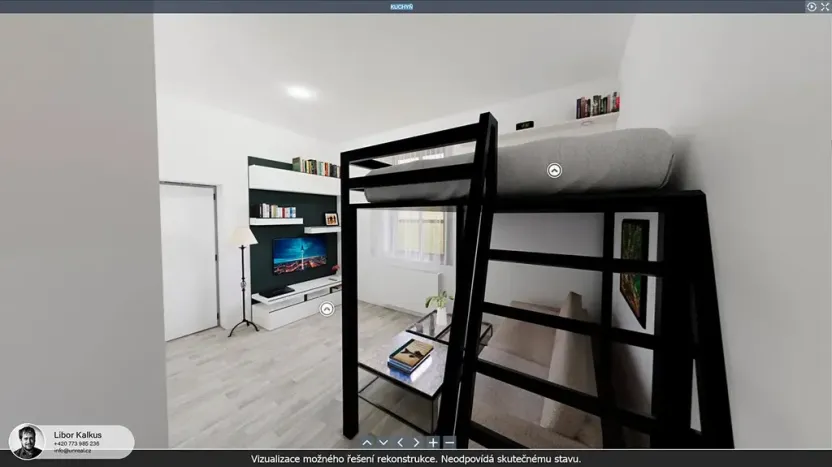 Prodej bytu 1+kk, Svoboda nad Úpou, Nový svět, 25 m2