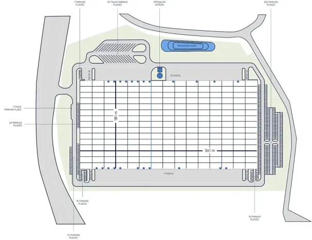 Pronájem skladu, Ostrov, 10000 m2