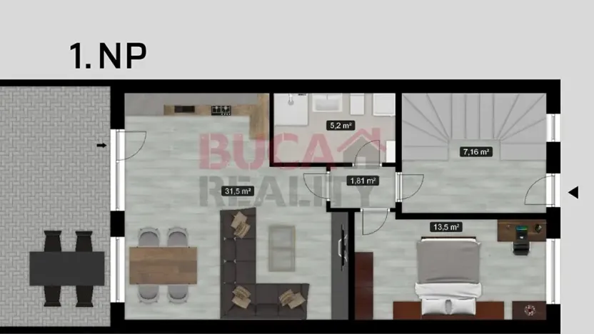 Prodej rodinného domu, Kaplice, Polní, 142 m2