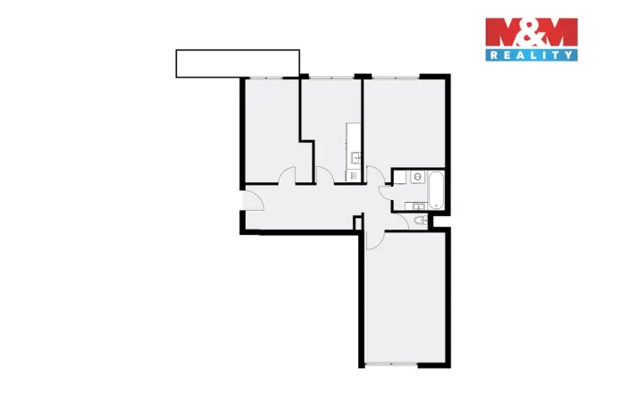 Prodej bytu 3+1, Hradec Králové - Nový Hradec Králové, Čajkovského, 82 m2