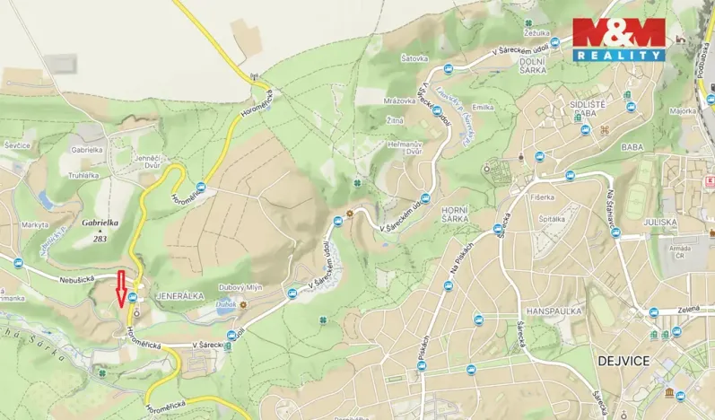 Prodej garáže, Praha - Dejvice, V Trníčku, 20 m2