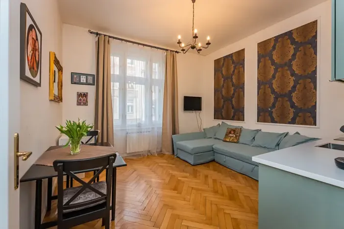 Pronájem bytu 1+kk, Praha - Holešovice, Šimáčkova, 26 m2