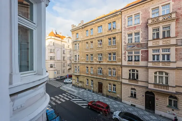 Pronájem bytu 1+kk, Praha - Holešovice, Šimáčkova, 26 m2