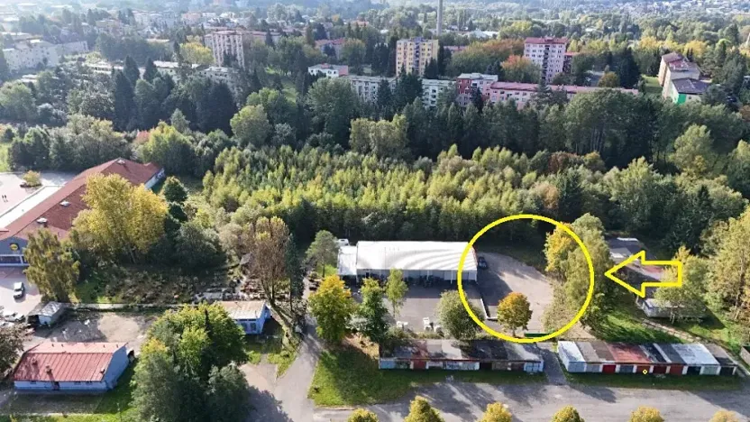 Pronájem komerčního pozemku, Mariánské Lázně, Chebská, 800 m2