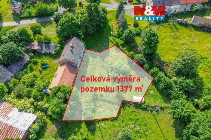 Prodej pozemku pro bydlení, Žlutice - Verušice, 1377 m2