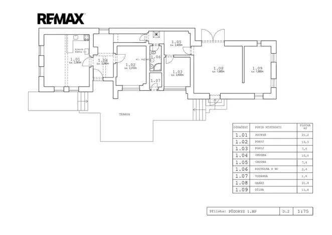 Prodej rodinného domu, Roztoky u Jilemnice, 93 m2