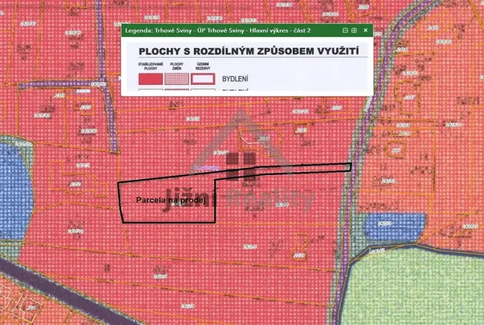Prodej pozemku pro bydlení, Trhové Sviny, Rejta, 2310 m2