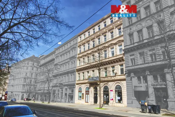 Pronájem bytu 3+1, Praha - Vinohrady, Vinohradská, 119 m2