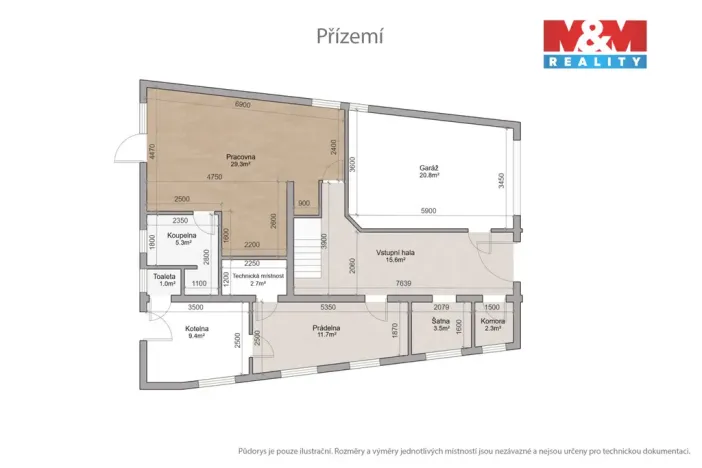 Prodej rodinného domu, Praha - Dejvice, V Šáreckém údolí, 230 m2