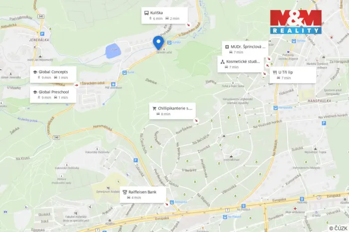 Prodej rodinného domu, Praha - Dejvice, V Šáreckém údolí, 230 m2