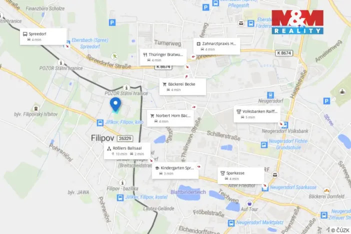 Prodej pozemku pro bydlení, Jiříkov - Filipov, 1471 m2