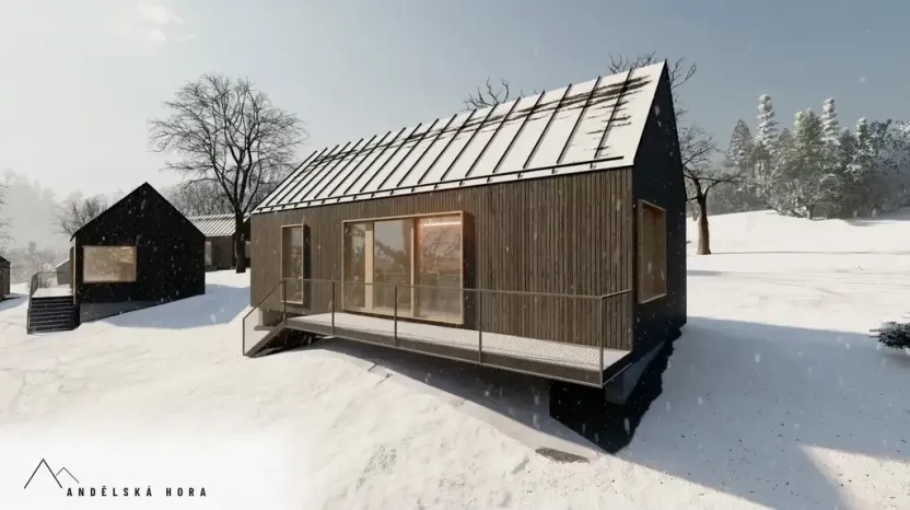 Prodej ubytování, Andělská Hora, 41 m2