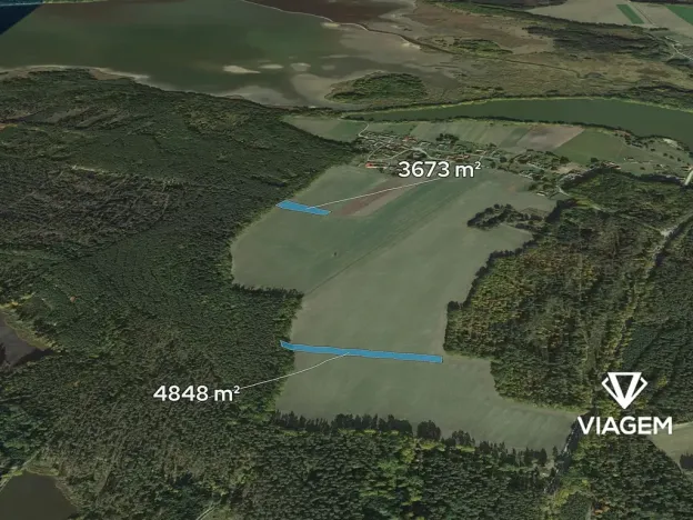 Prodej podílu pole, Třeboň, 1065 m2