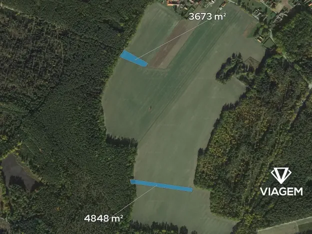 Prodej podílu pole, Třeboň, 1065 m2