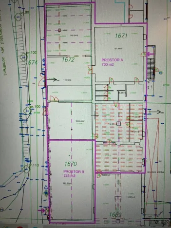 Pronájem skladu, Buštěhrad, 925 m2
