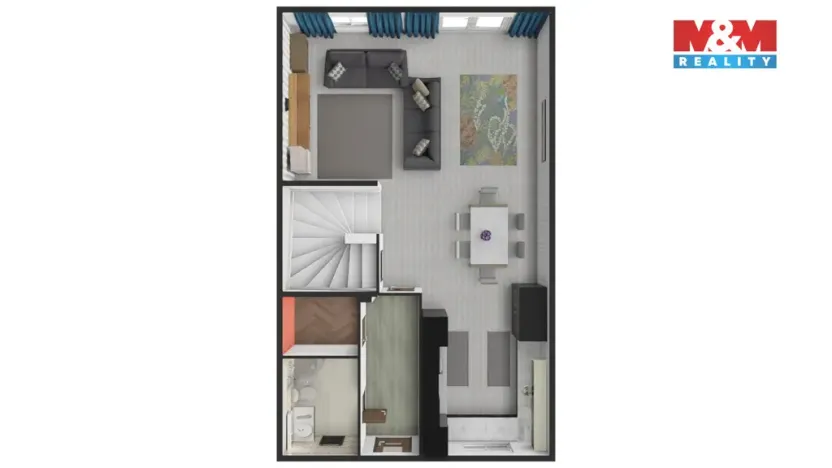 Prodej rodinného domu, Stehelčeves, V. Poláka, 128 m2