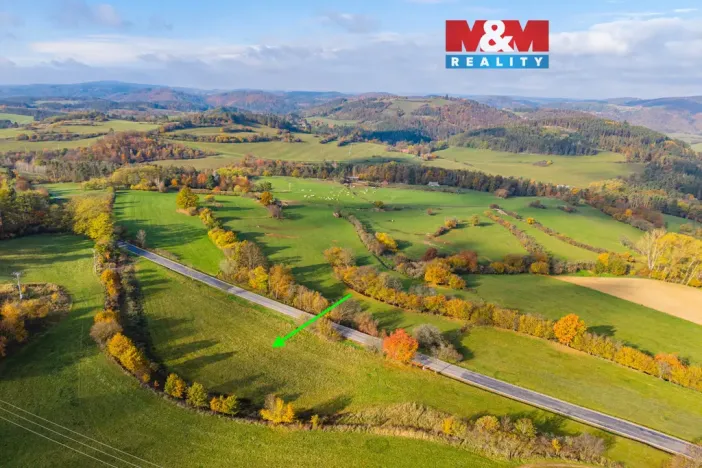 Pronájem pozemku pro bydlení, Milešov, 770 m2