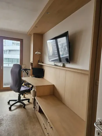 Pronájem bytu 1+kk, Praha - Stodůlky, Sluneční náměstí, 40 m2