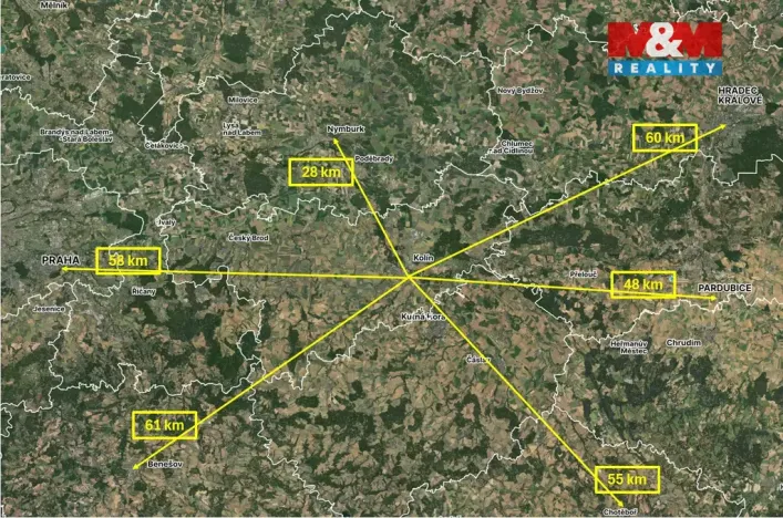 Pronájem bytu 3+kk, Kolín - Kolín I, Rubešova, 60 m2