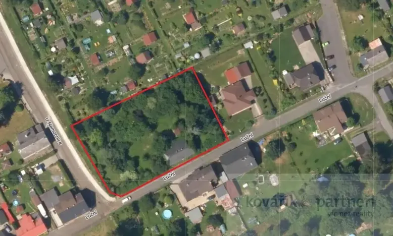 Prodej pozemku pro bydlení, Rumburk, Luční, 2793 m2