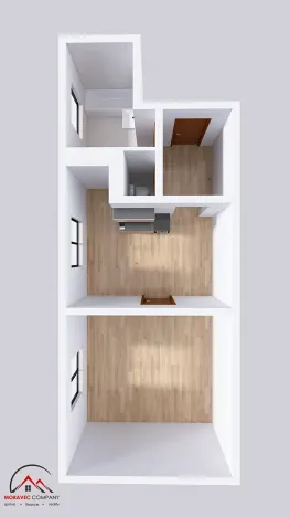 Pronájem bytu 1+1, Ostrava, Palackého, 45 m2