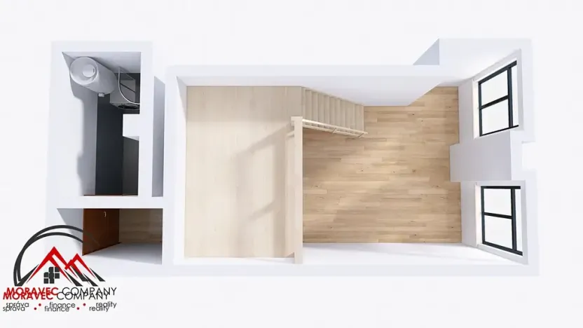 Pronájem bytu 1+kk, Ostrava, Palackého, 27 m2