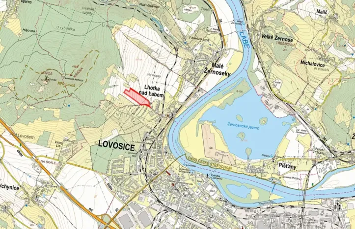 Prodej pole, Lhotka nad Labem, 47593 m2