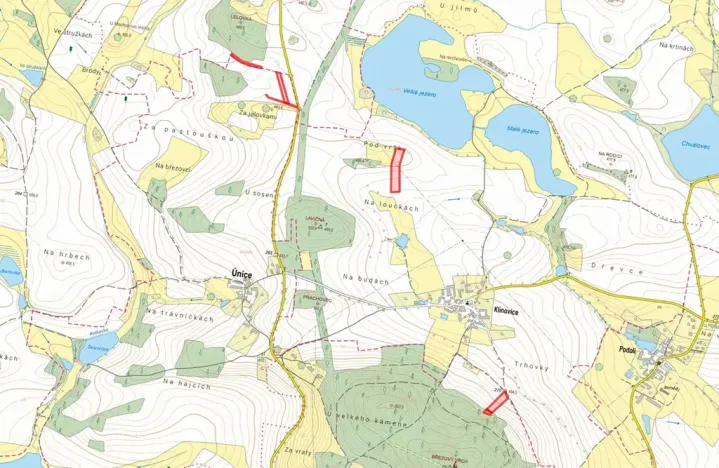 Prodej pole, Chrášťovice, 15745 m2