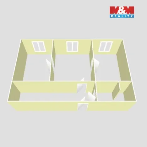 Prodej bytu 2+1, Ostrava - Zábřeh, Dolní, 45 m2