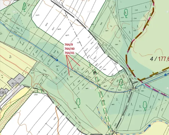 Dražba lesa, Přísnotice, 702 m2