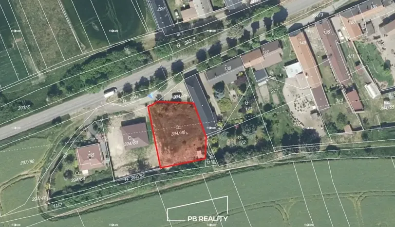 Prodej zahrady, Peruc, 747 m2