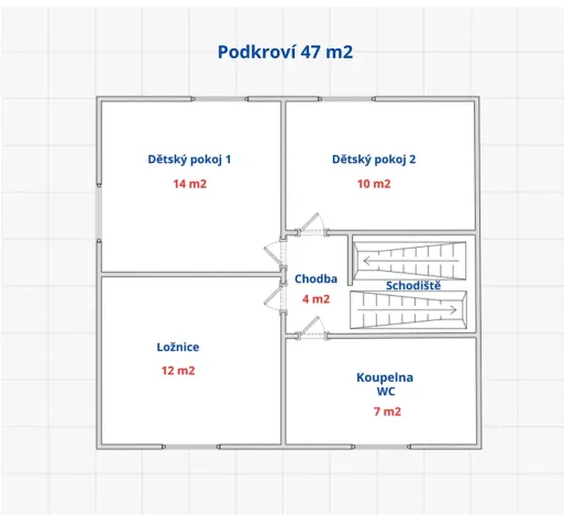 Pronájem rodinného domu, Vinařice, Na Horce, 102 m2