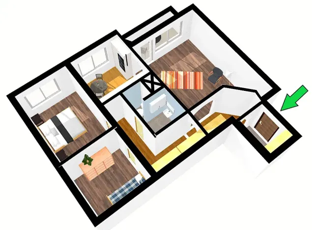 Pronájem bytu 3+1, Praha - Hlubočepy, Lamačova, 69 m2