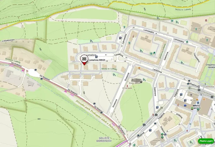 Pronájem bytu 3+1, Praha - Hlubočepy, Lamačova, 69 m2