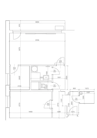 Prodej bytu 2+1, Praha - Záběhlice, Hledíková, 54 m2