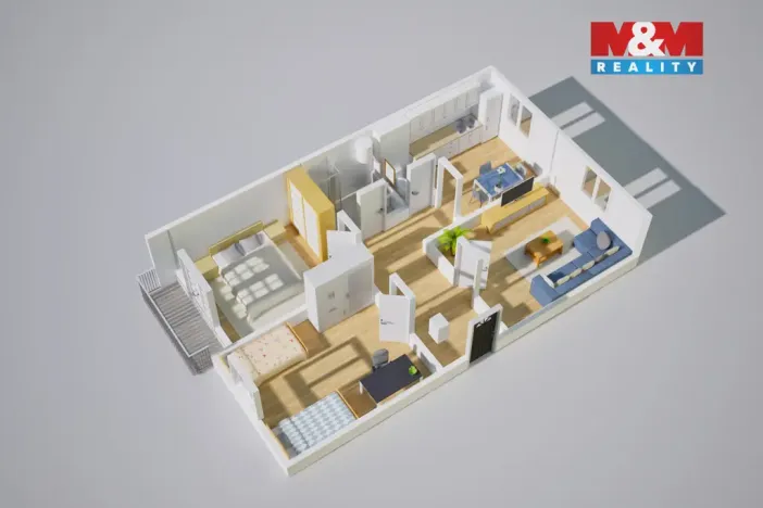 Prodej bytu 3+1, Ústí nad Labem - Ústí nad Labem-centrum, Masarykova, 63 m2