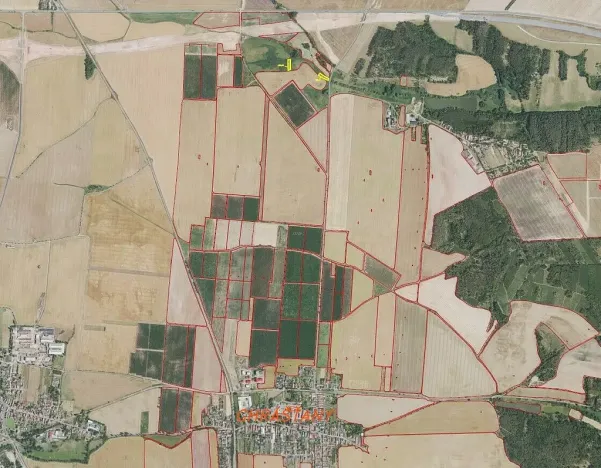 Prodej pozemku, Nesuchyně, 1802 m2